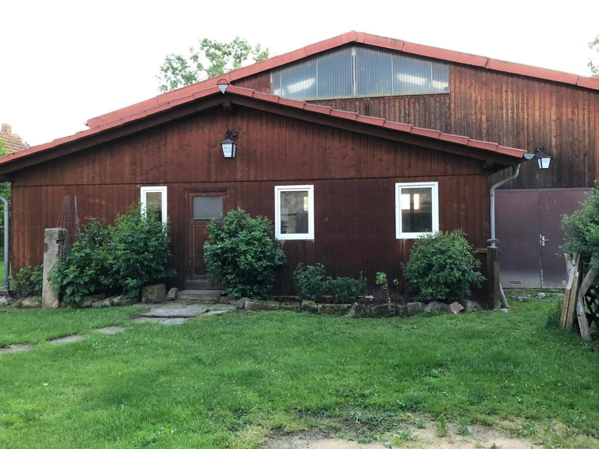 Ferienwohnung Gans Auguste Dohna Esterno foto