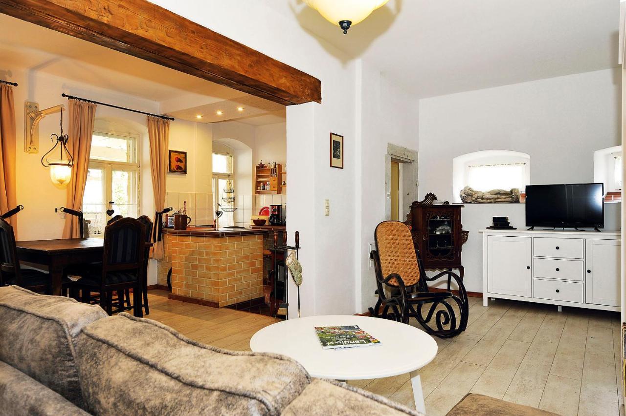 Ferienwohnung Gans Auguste Dohna Esterno foto